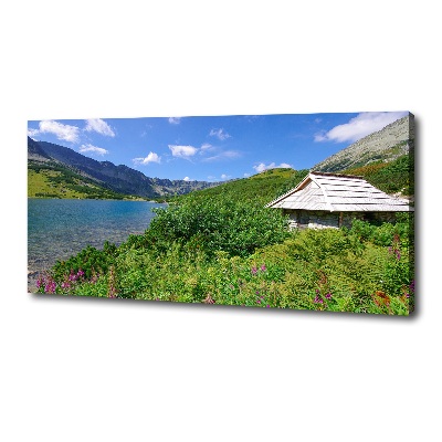 Tableau photo sur toile Chalet dans les Tatras