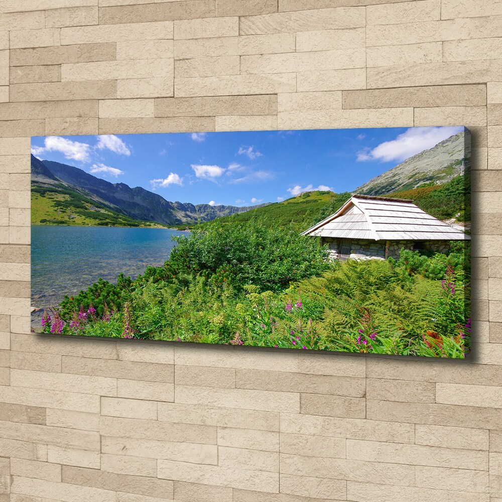 Tableau photo sur toile Chalet dans les Tatras