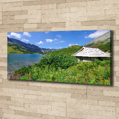 Tableau photo sur toile Chalet dans les Tatras