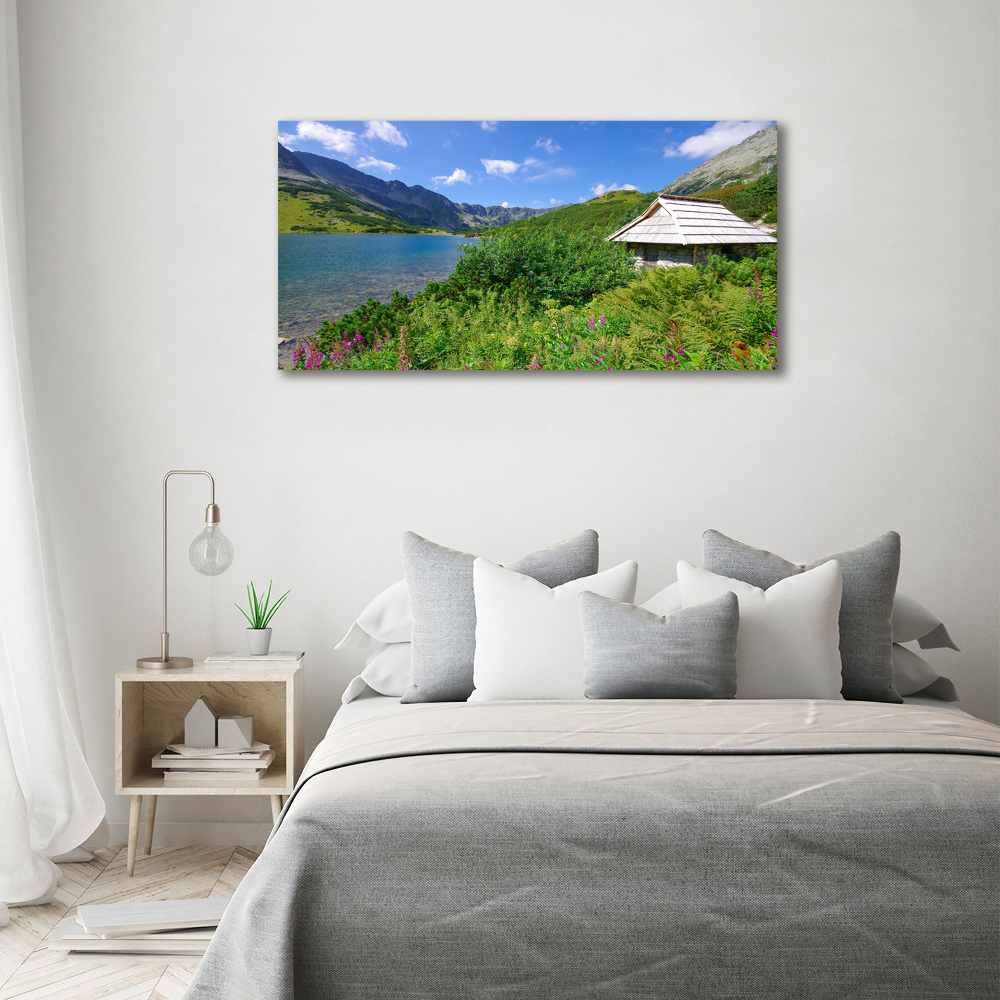 Tableau photo sur toile Chalet dans les Tatras