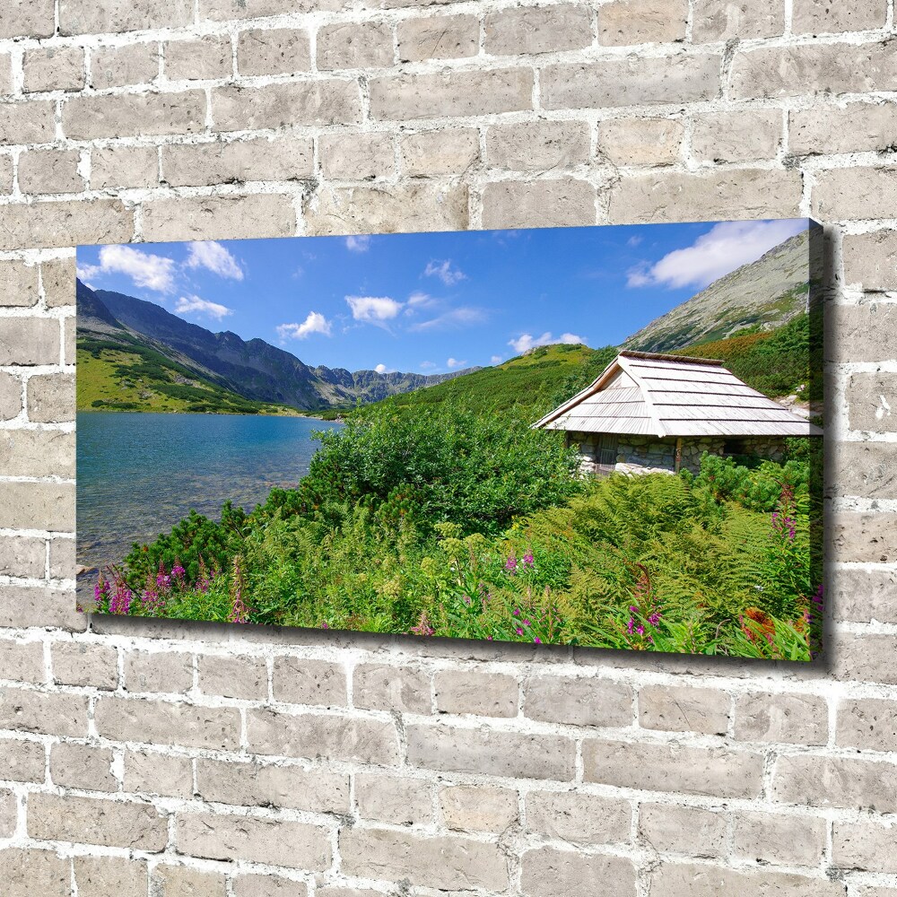 Tableau photo sur toile Chalet dans les Tatras