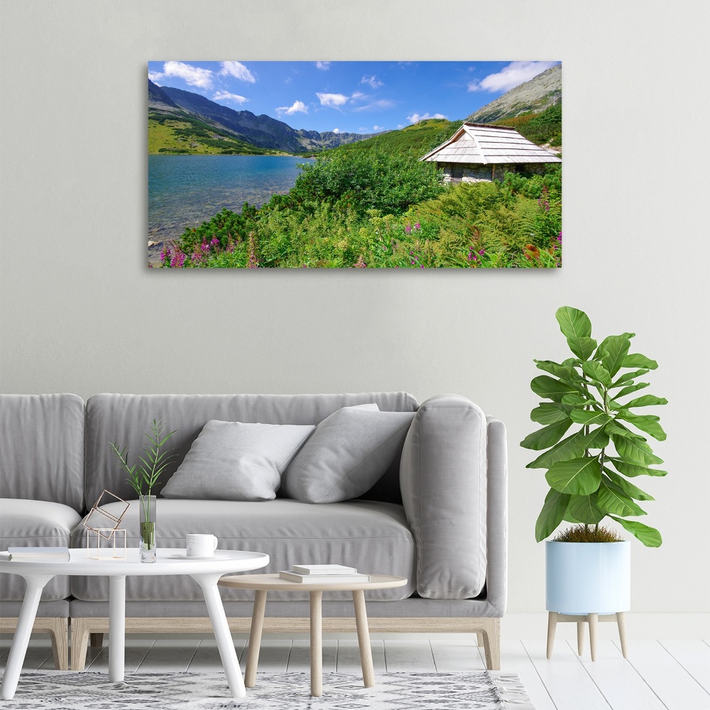 Tableau photo sur toile Chalet dans les Tatras