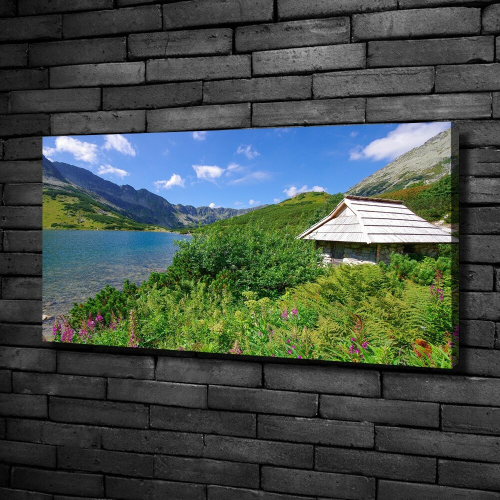 Tableau photo sur toile Chalet dans les Tatras