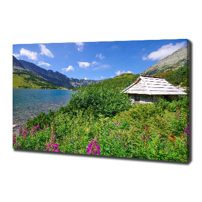 Tableau photo sur toile Chalet dans les Tatras