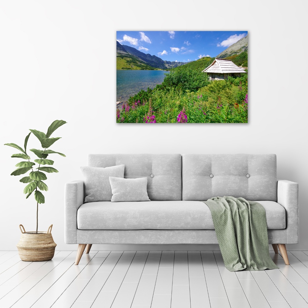 Tableau photo sur toile Chalet dans les Tatras