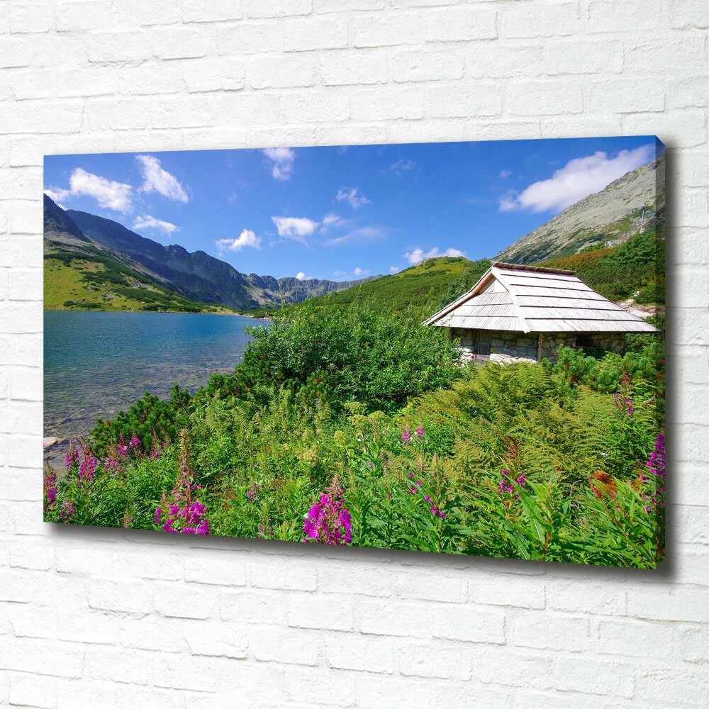 Tableau photo sur toile Chalet dans les Tatras