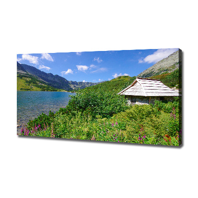 Tableau photo sur toile Chalet dans les Tatras