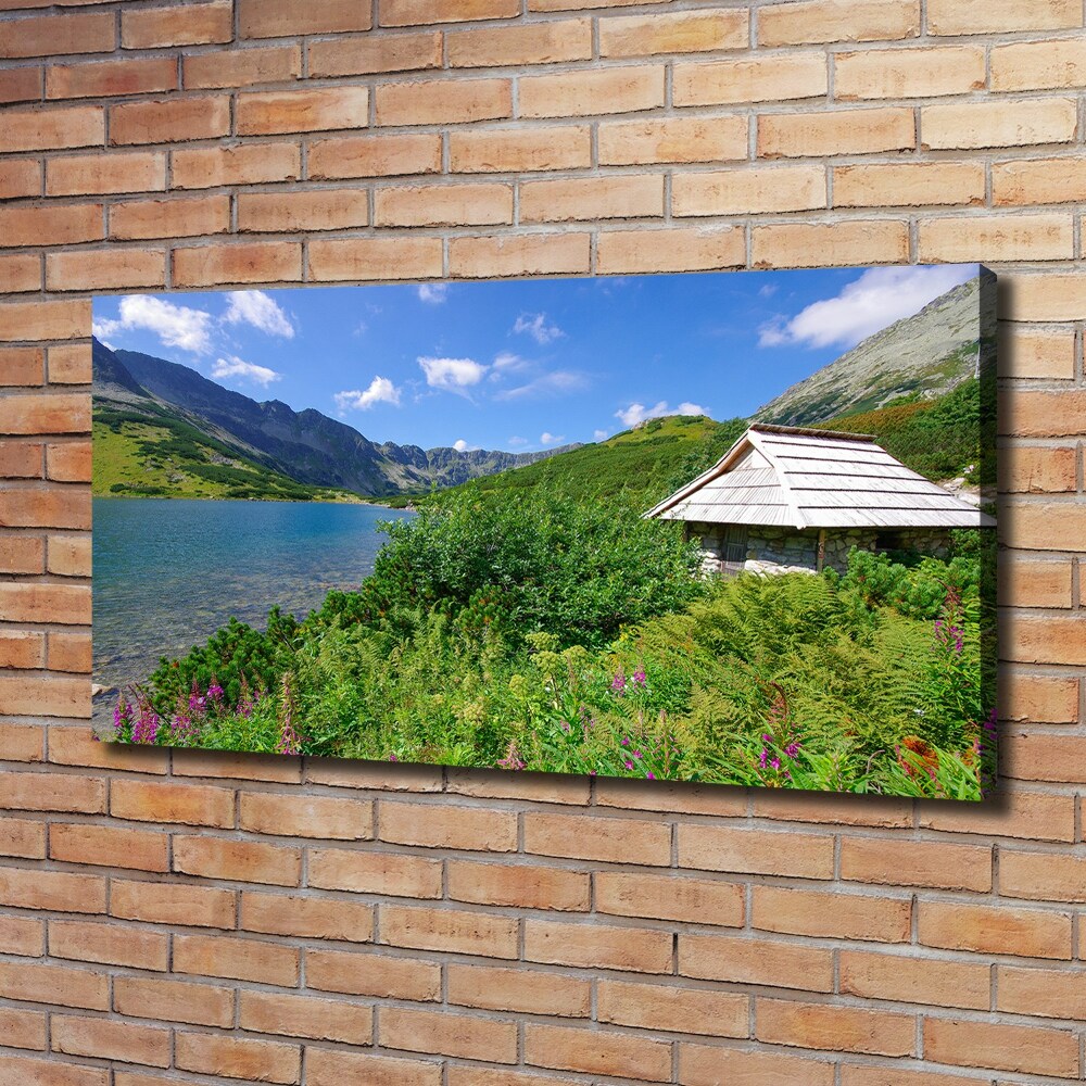 Tableau photo sur toile Chalet dans les Tatras