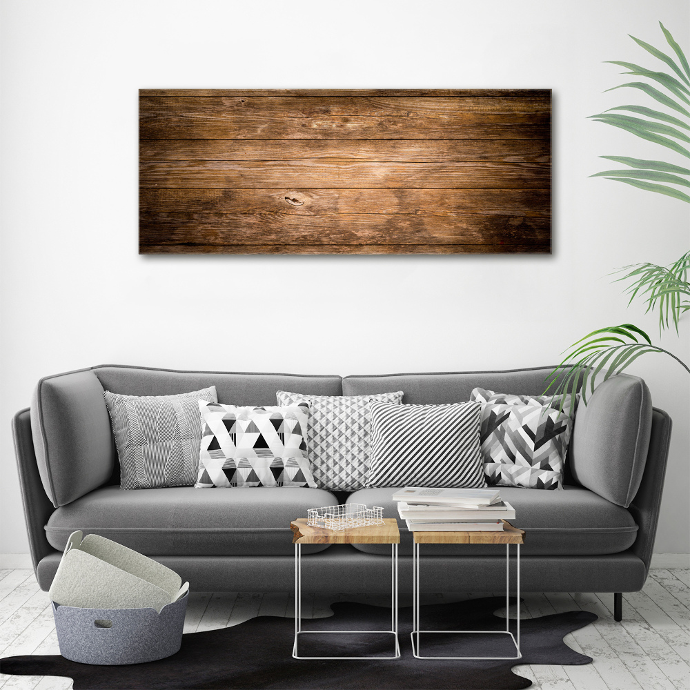 Tableau mural sur toile Fond en bois