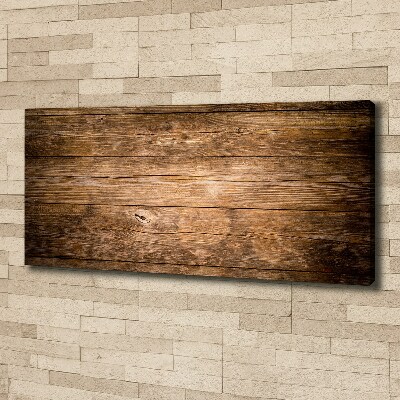 Tableau mural sur toile Fond en bois