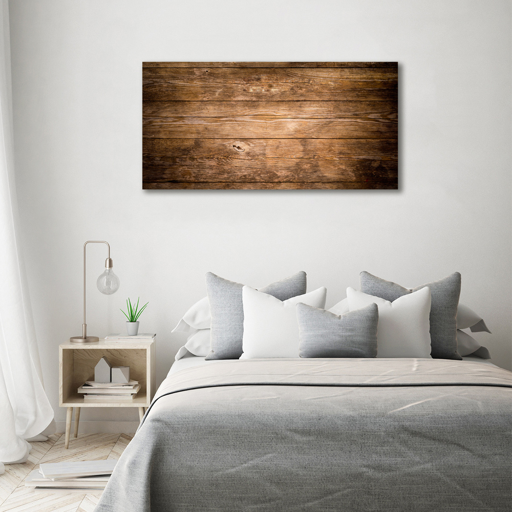 Tableau mural sur toile Fond en bois