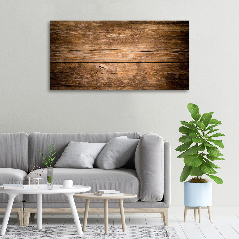 Tableau mural sur toile Fond en bois