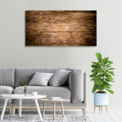 Tableau mural sur toile Fond en bois