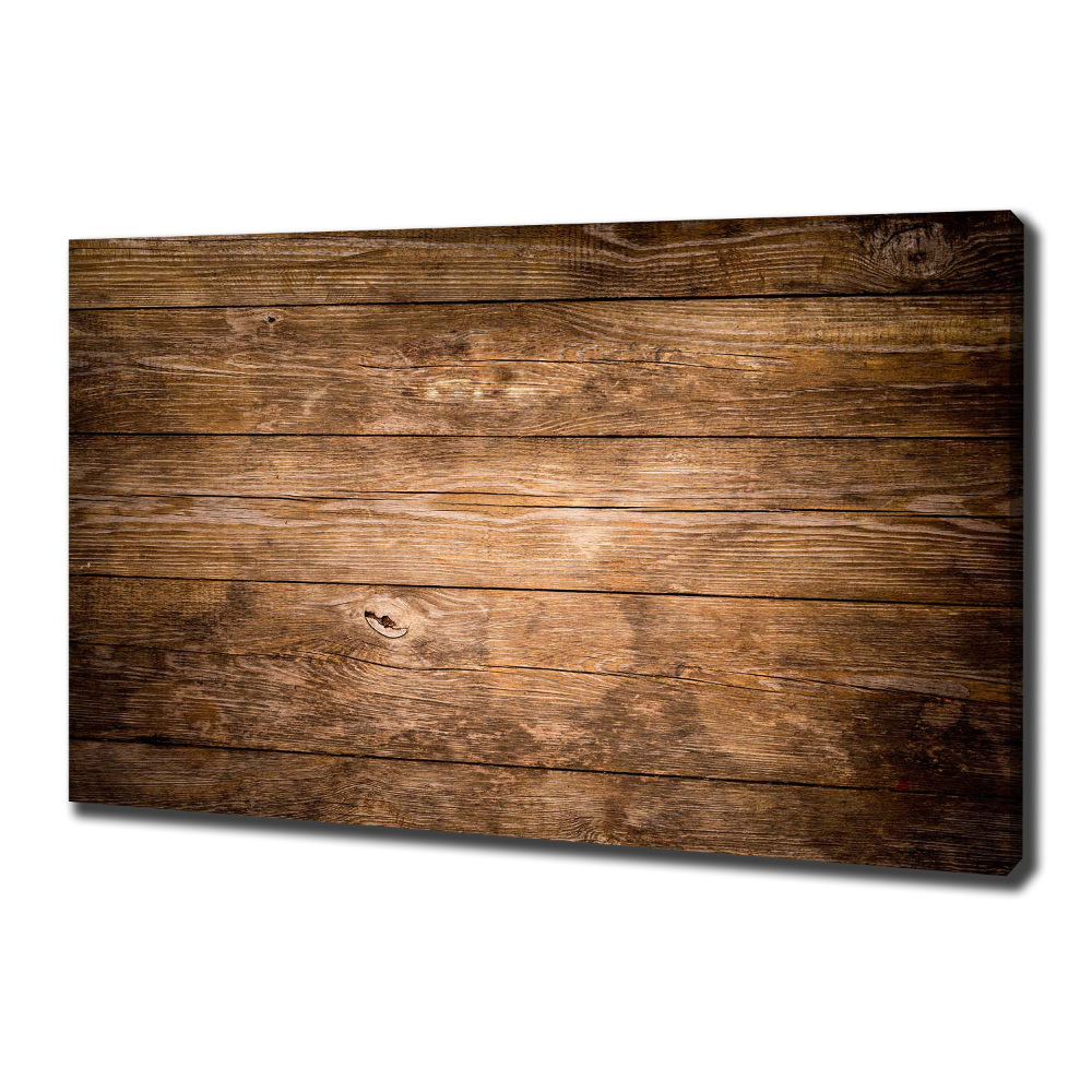 Tableau mural sur toile Fond en bois