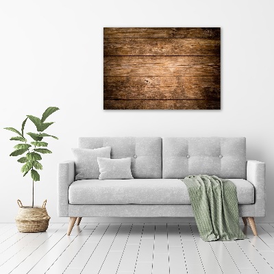 Tableau mural sur toile Fond en bois