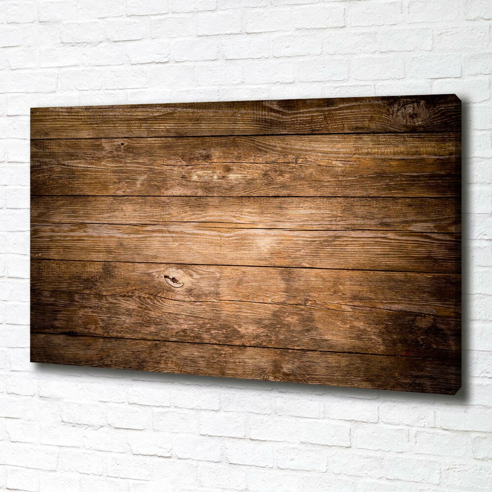 Tableau mural sur toile Fond en bois