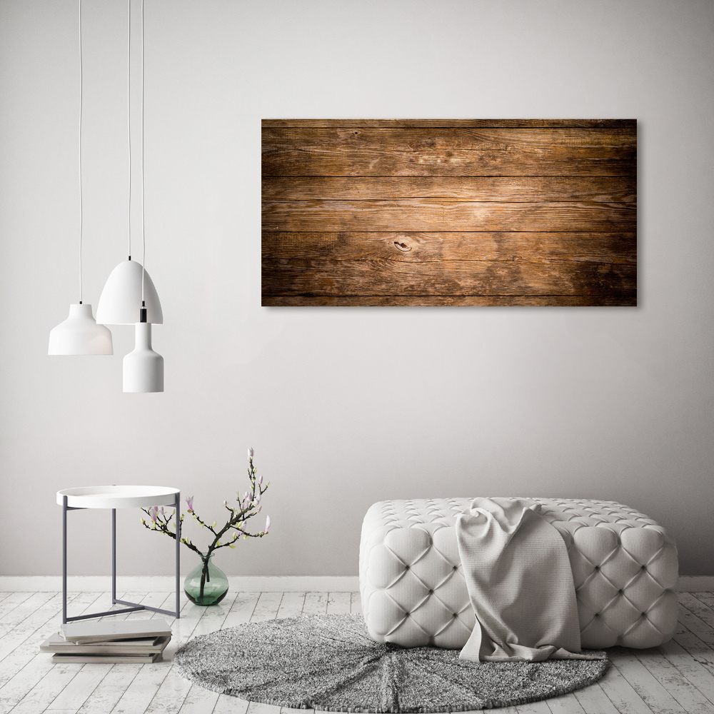 Tableau mural sur toile Fond en bois