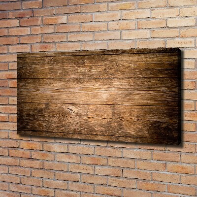 Tableau mural sur toile Fond en bois