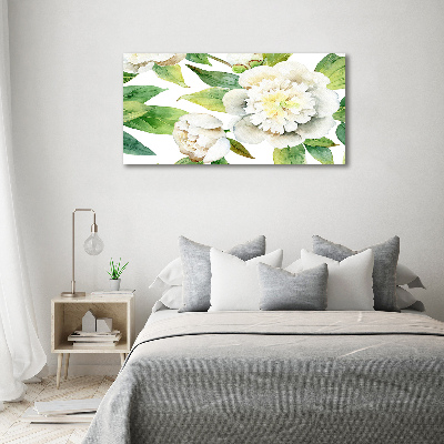 Tableau imprimé sur toile Pivoines