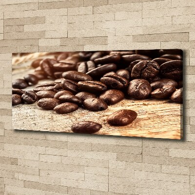 Tableau toile imprimée Grains de café