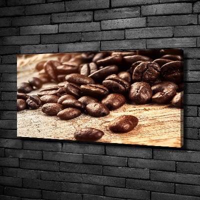 Tableau toile imprimée Grains de café