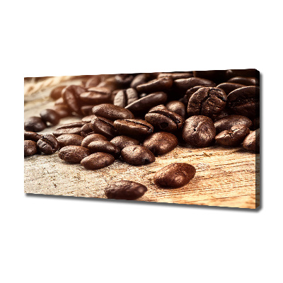 Tableau toile imprimée Grains de café