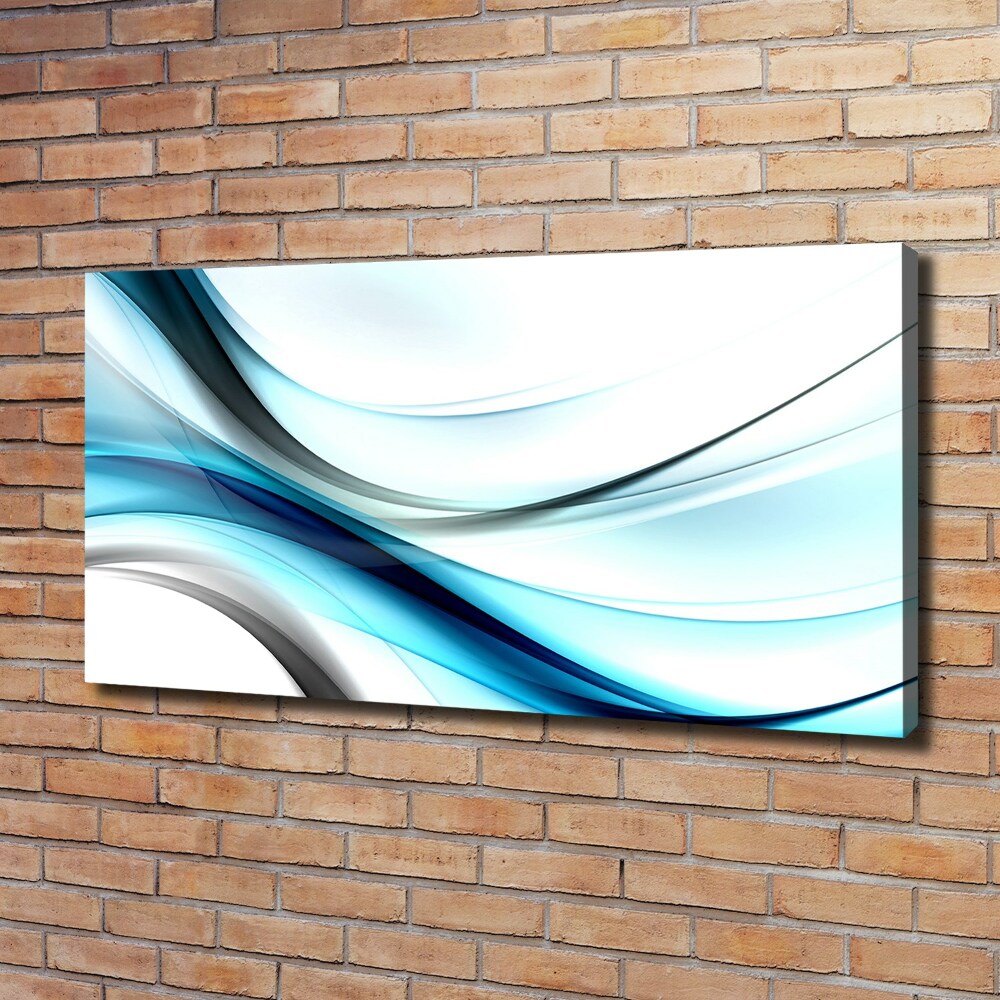 Tableau imprimé sur toile Vagues d'abstraction