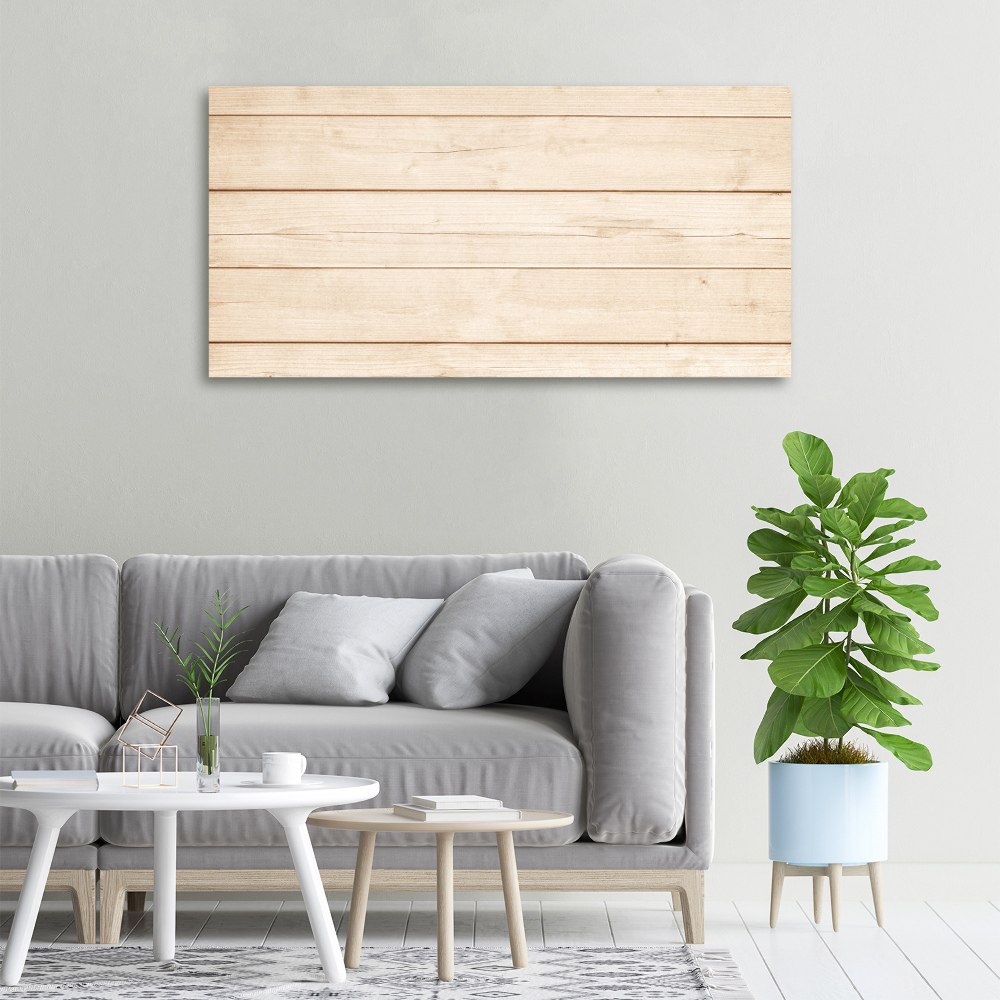 Tableau sur toile Fond en bois