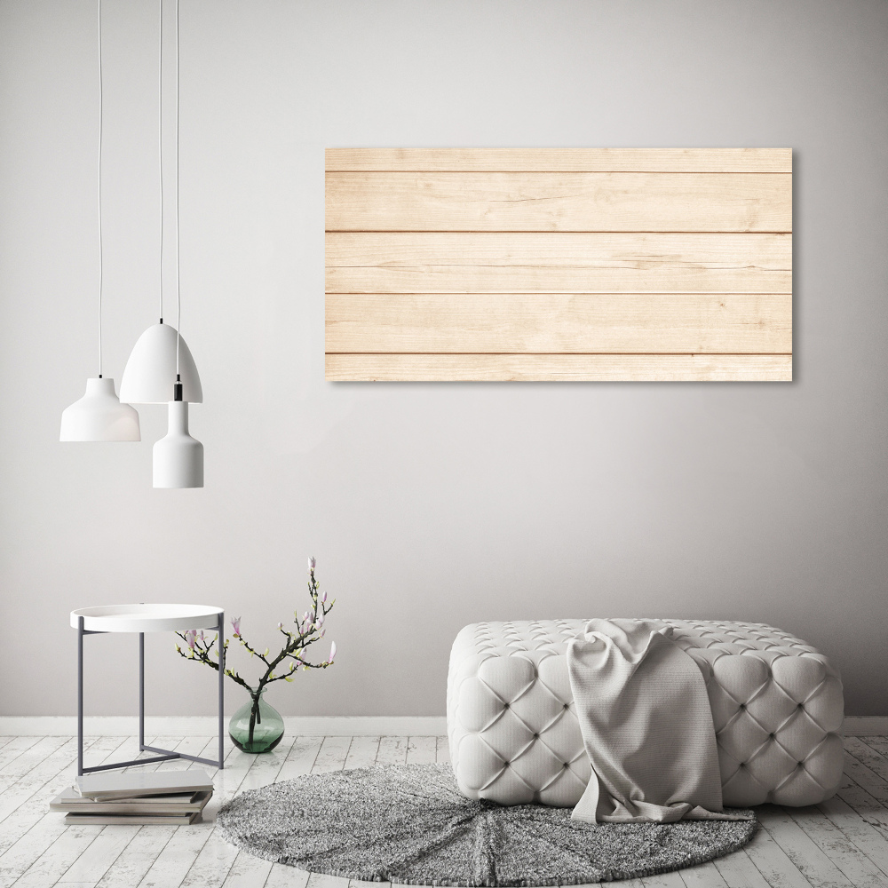 Tableau sur toile Fond en bois