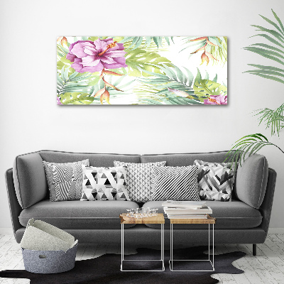 Tableau photo sur toile Les fleurs hawaïennes