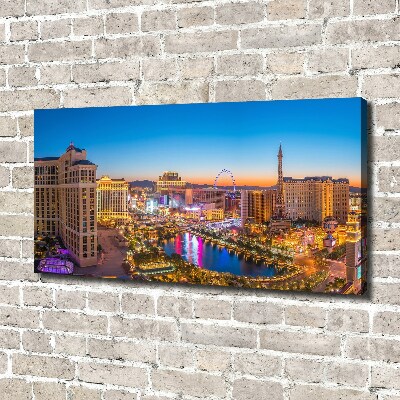 Tableau mural sur toile Las Vegas USA