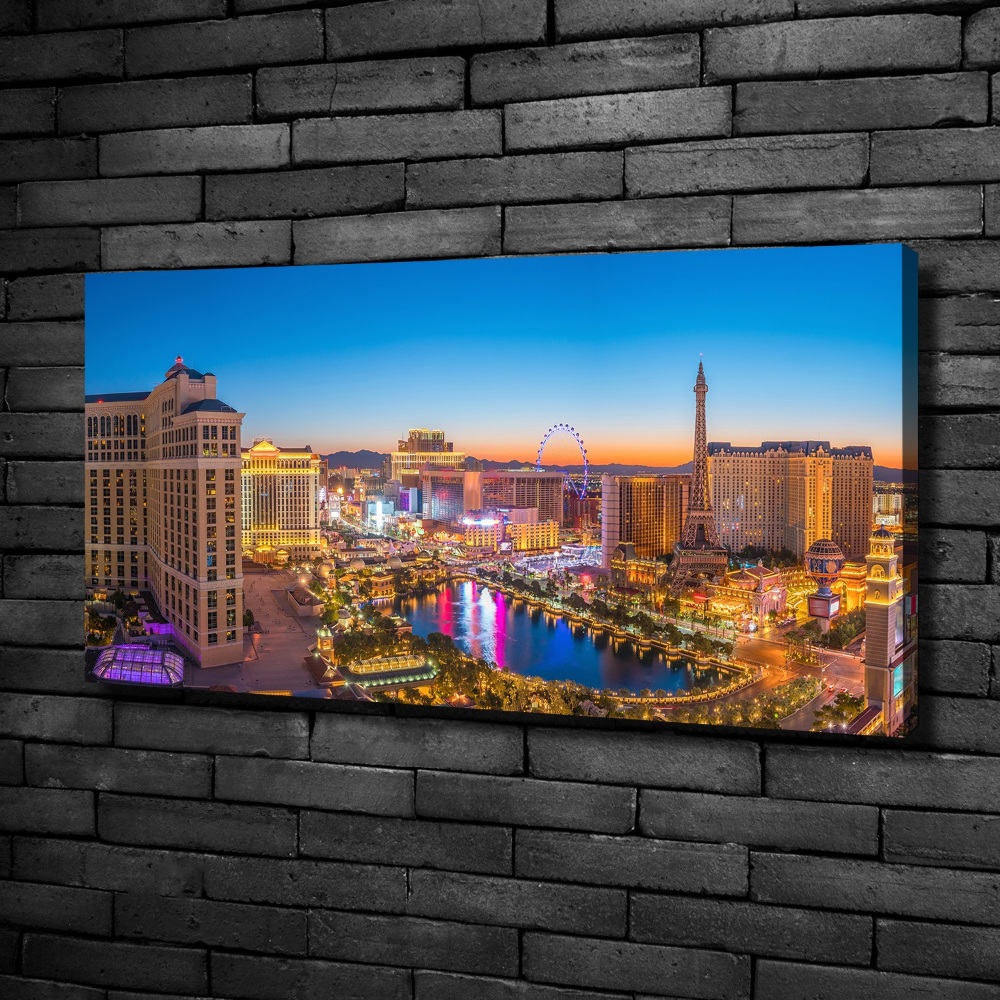 Tableau mural sur toile Las Vegas USA