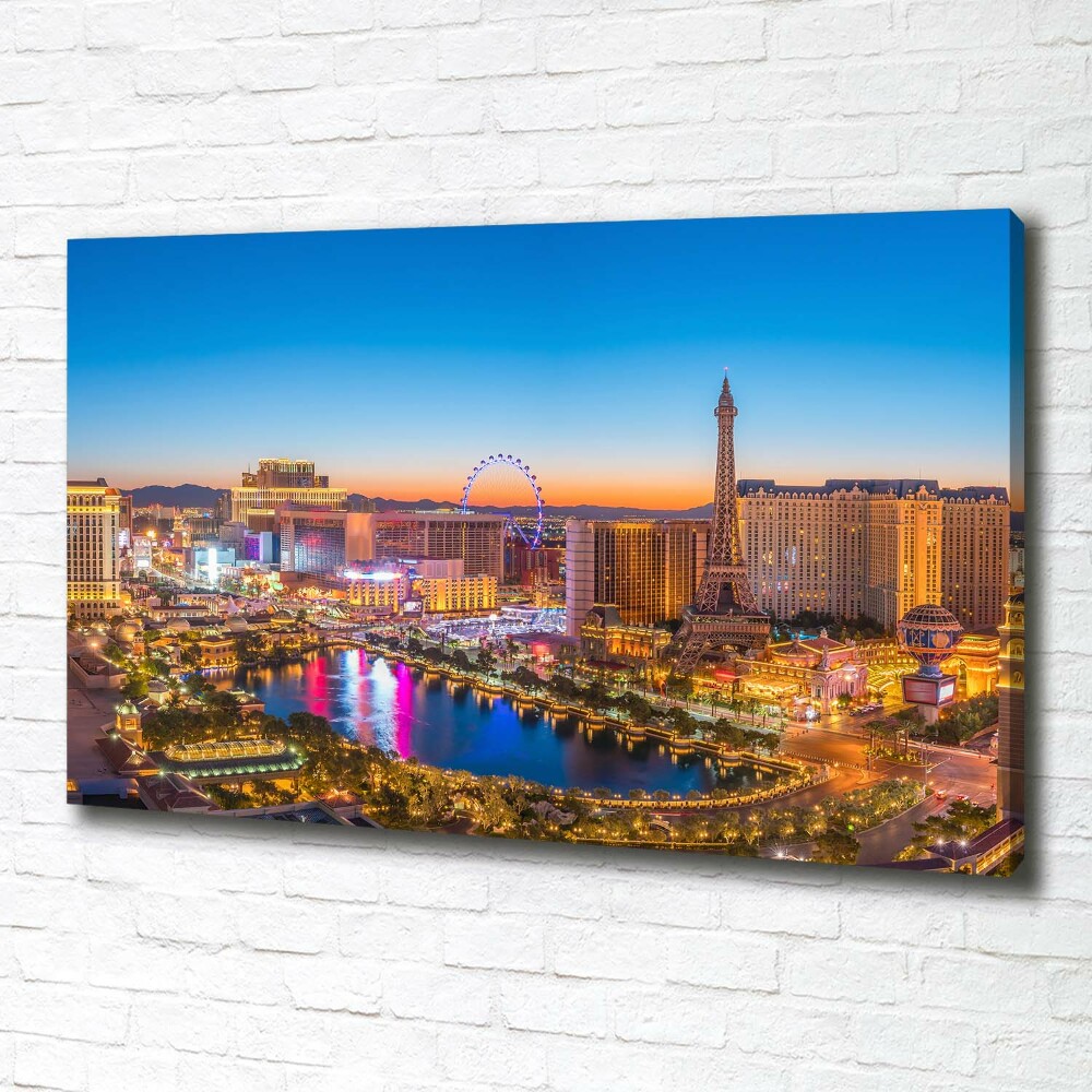 Tableau mural sur toile Las Vegas USA