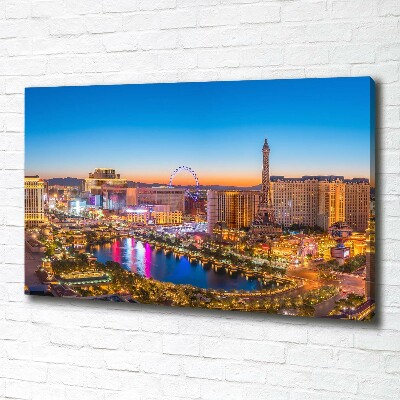 Tableau mural sur toile Las Vegas USA