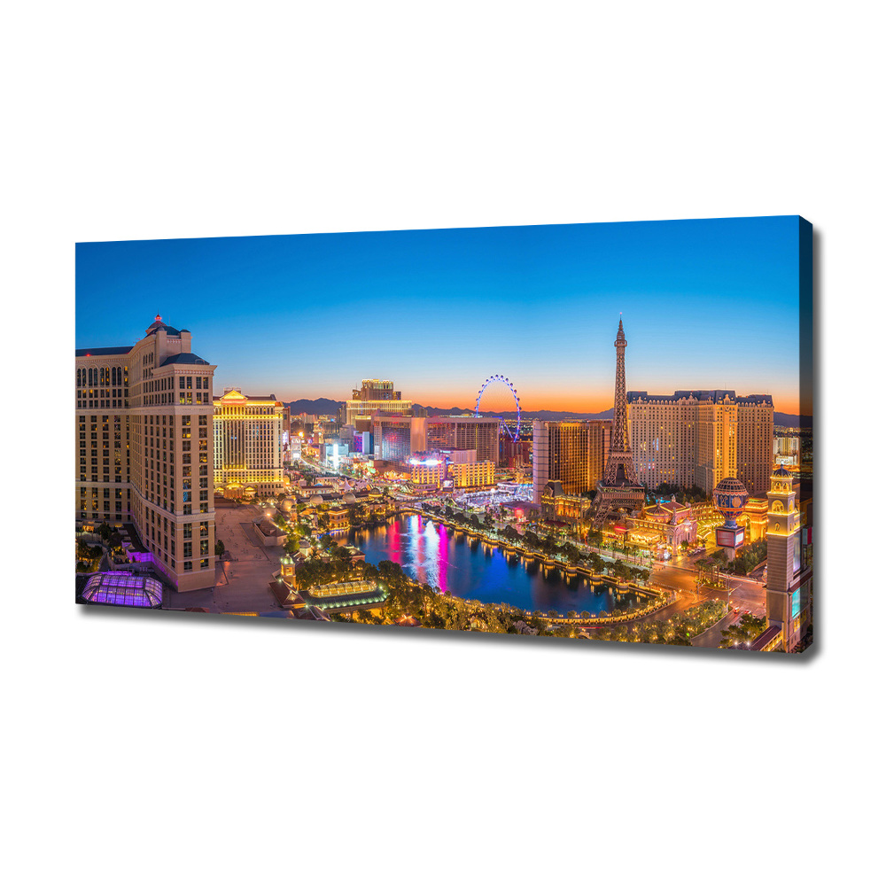 Tableau mural sur toile Las Vegas USA