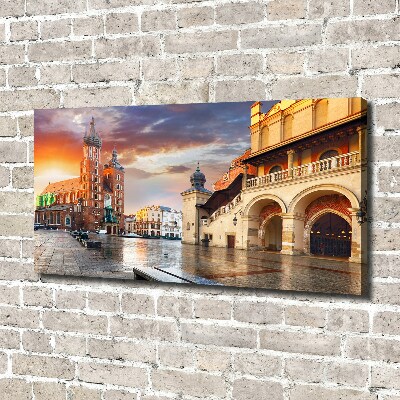 Tableau mural sur toile Cracovie Pologne