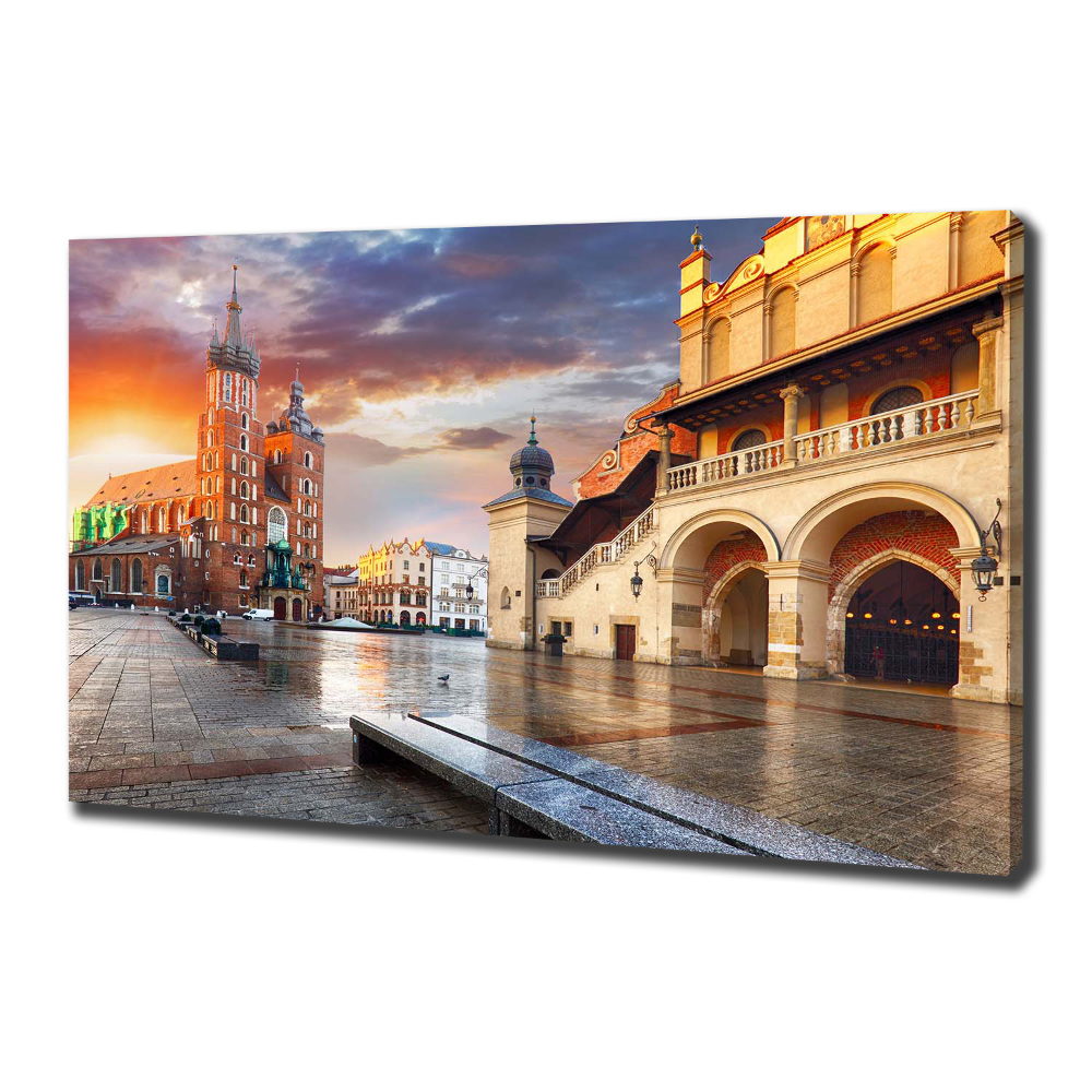 Tableau mural sur toile Cracovie Pologne