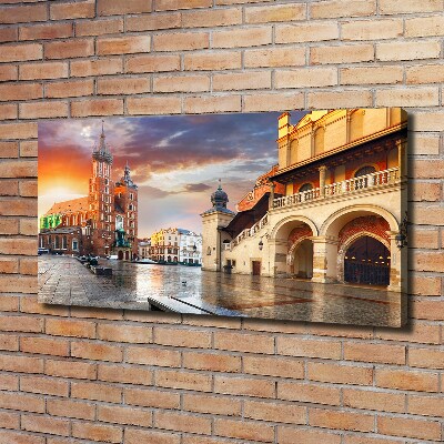 Tableau mural sur toile Cracovie Pologne