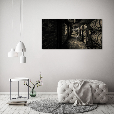 Tableau photo sur toile Fûts de bourbon