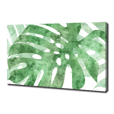 Tableau imprimé sur toile Monstera