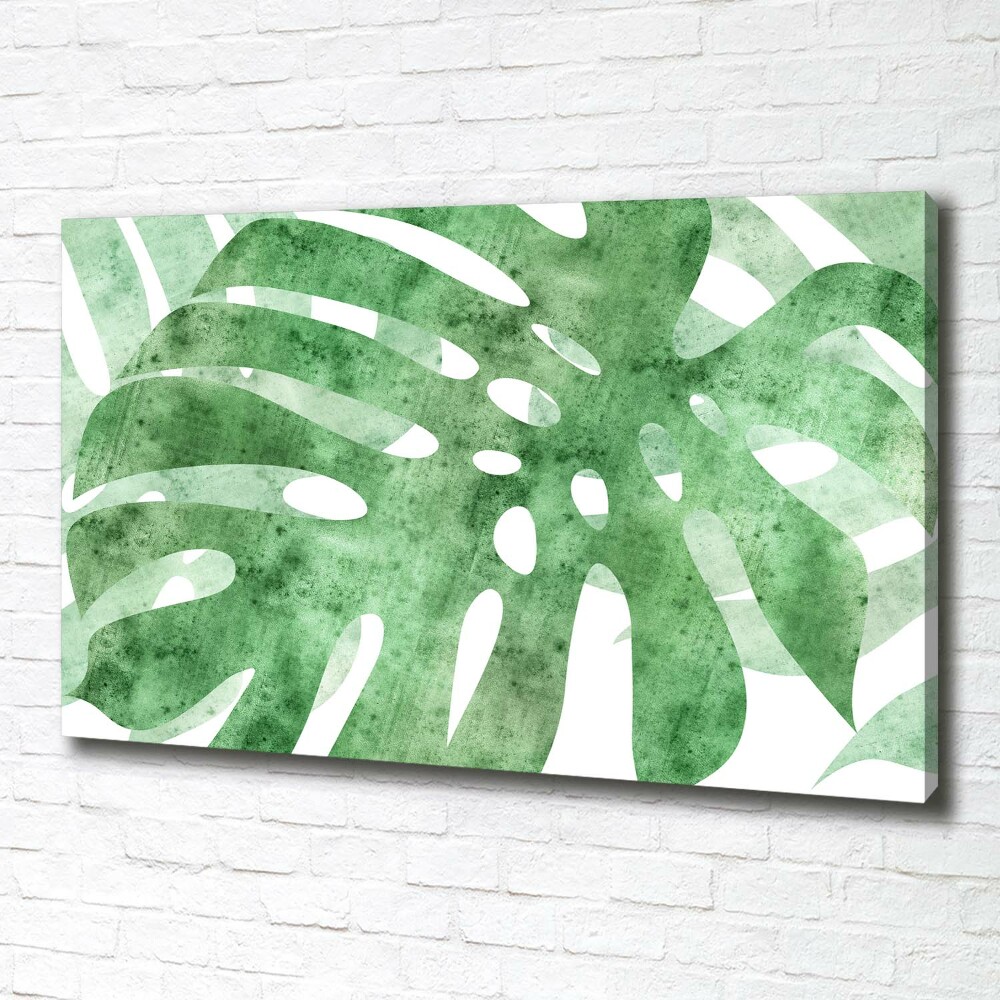 Tableau imprimé sur toile Monstera