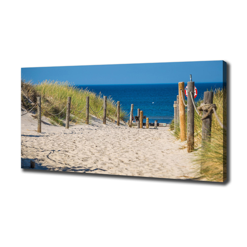 Tableau mural sur toile Les dunes de mer