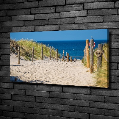 Tableau mural sur toile Les dunes de mer