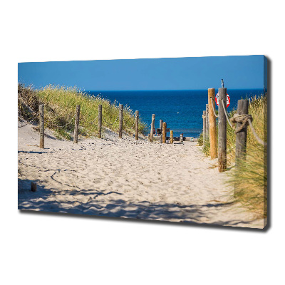 Tableau mural sur toile Les dunes de mer