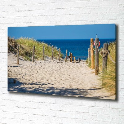 Tableau mural sur toile Les dunes de mer