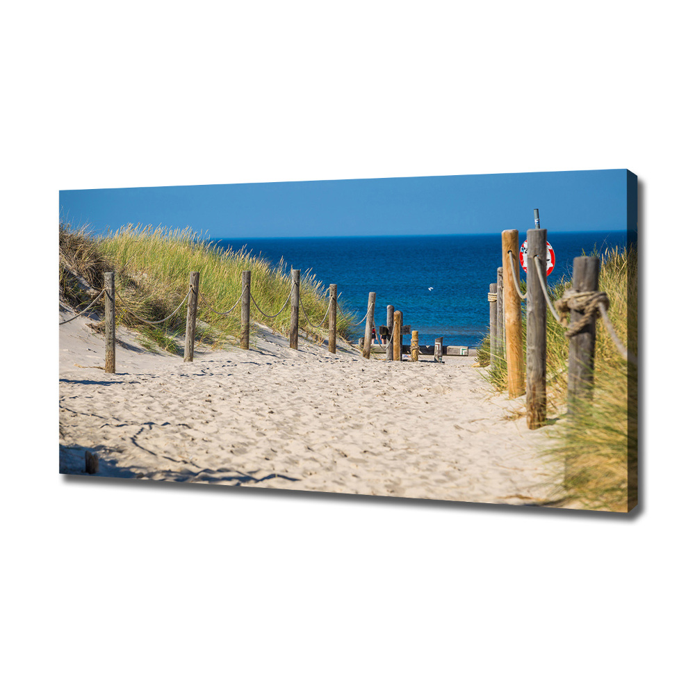 Tableau mural sur toile Les dunes de mer