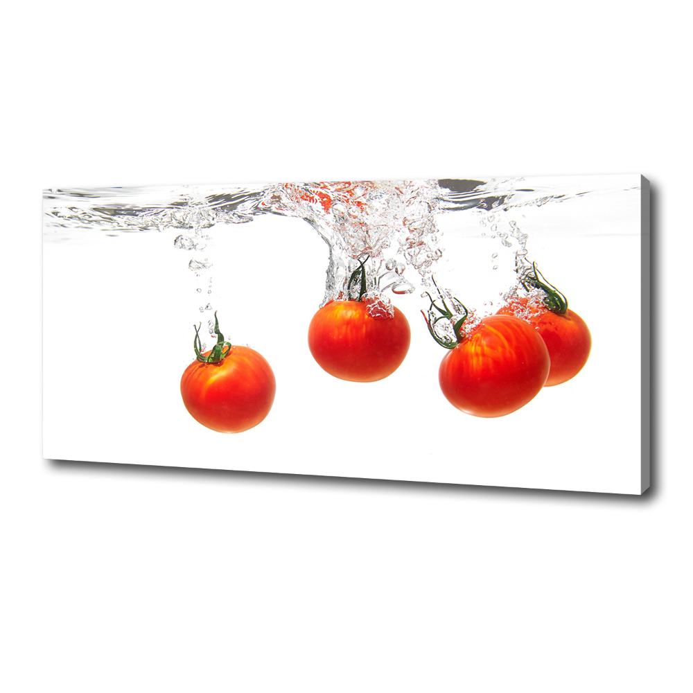 Tableau photo sur toile Tomates sous l'eau