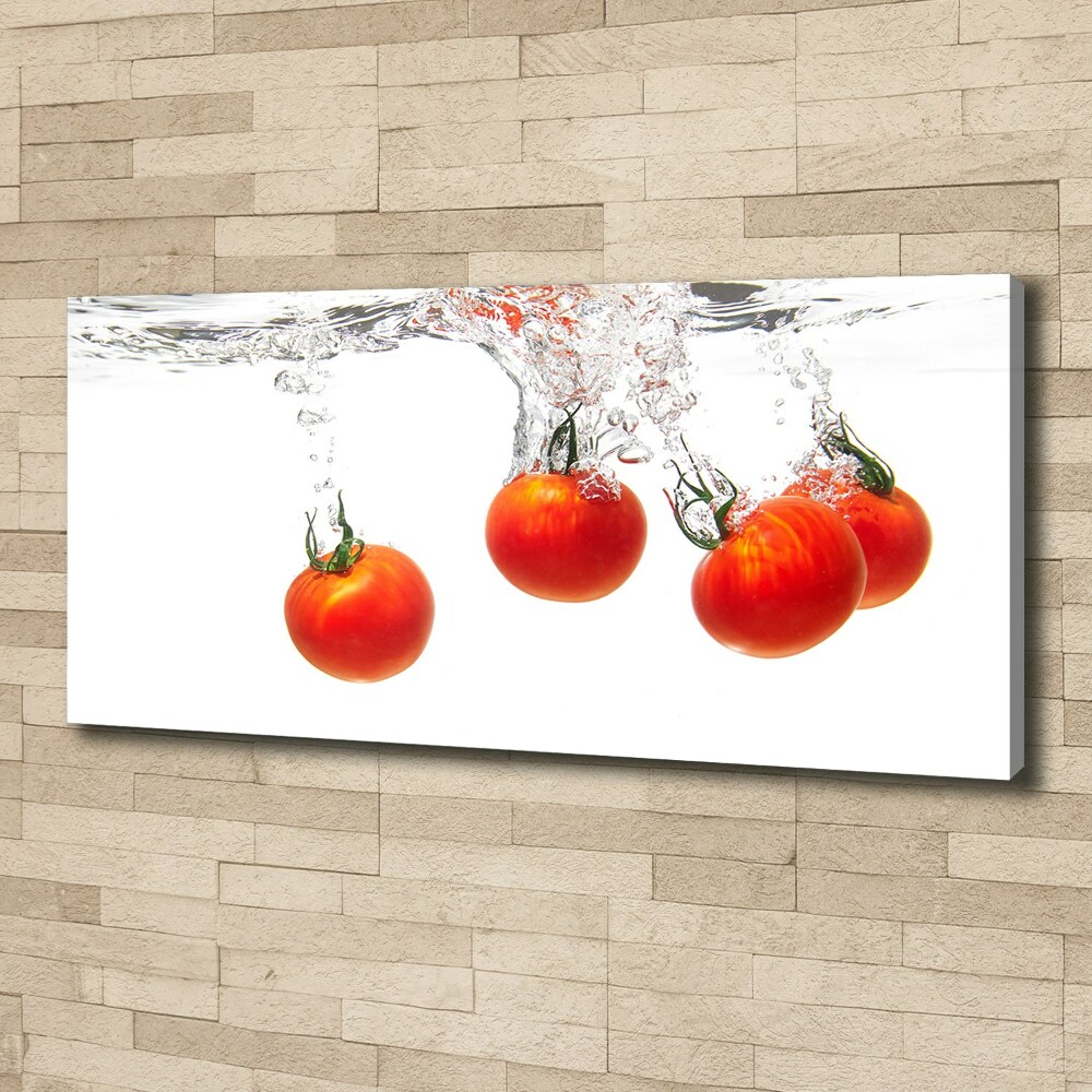 Tableau photo sur toile Tomates sous l'eau