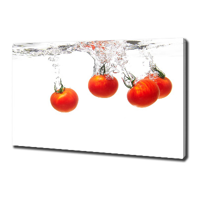 Tableau photo sur toile Tomates sous l'eau