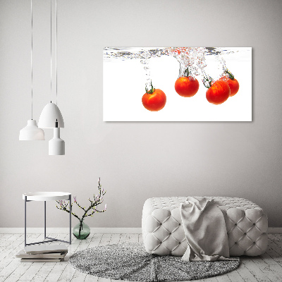 Tableau photo sur toile Tomates sous l'eau